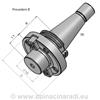 Frézovací trn pro fr. hlavy SK40x40-90 ČSN220432